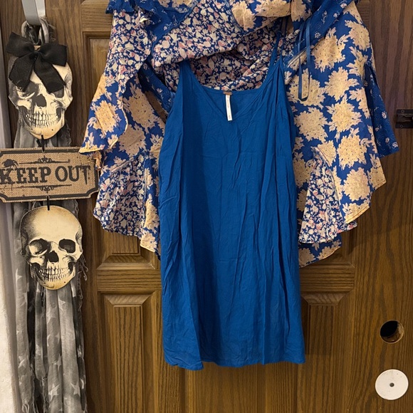 Free People Wildflower Patchwork Mini Dress - Picture 6 of 9